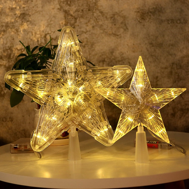 Christmas Tree Top Light LED Glowing Star Lights, Size: My Store