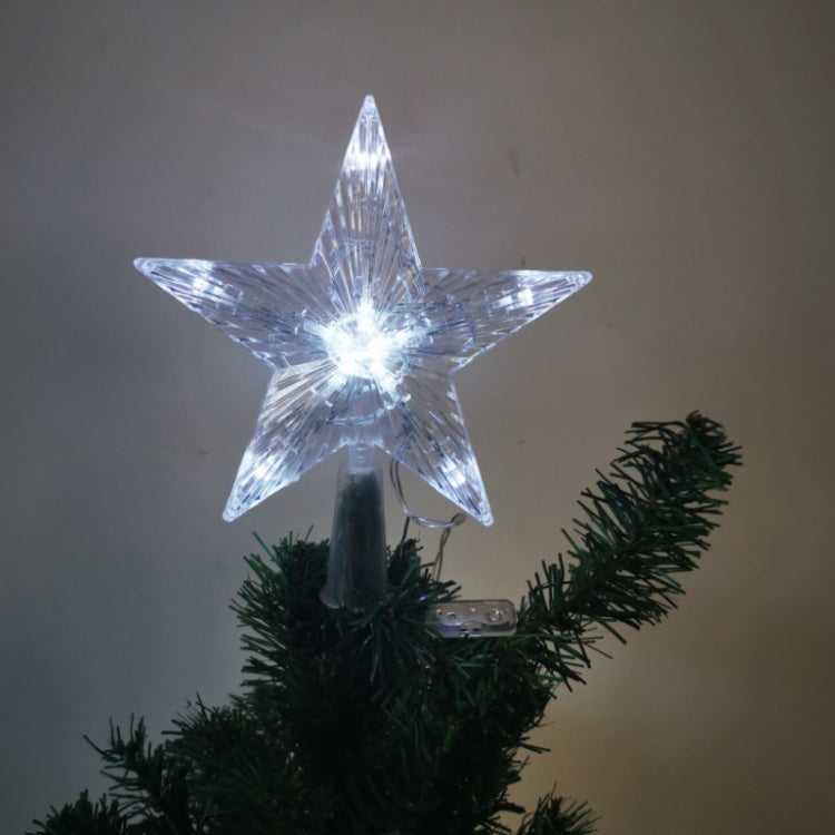 Christmas Tree Top Light LED Glowing Star Lights, Size: My Store