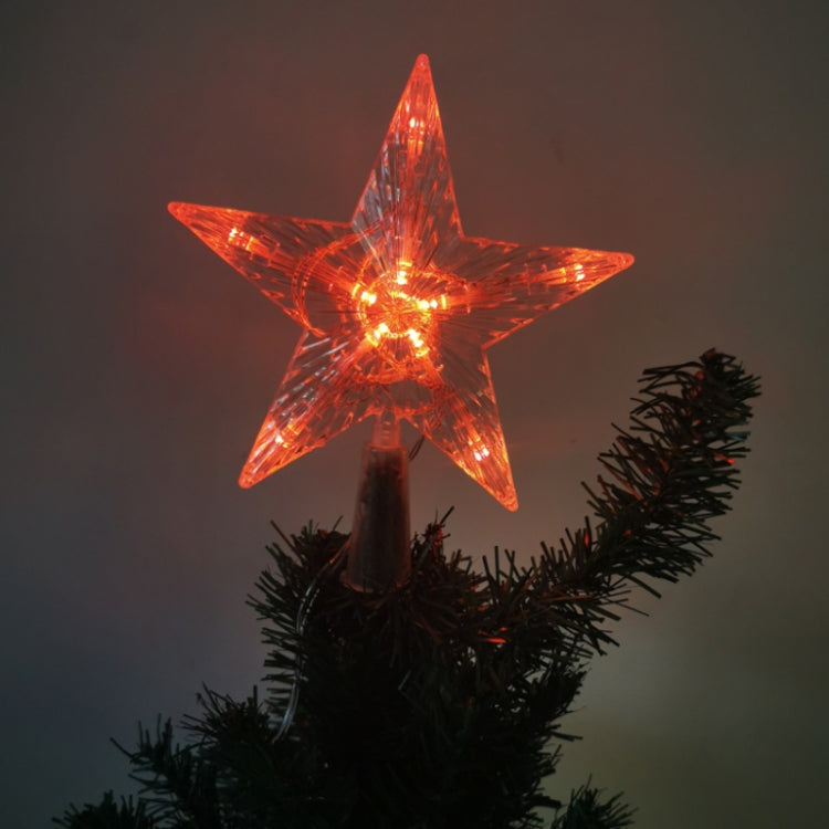 Christmas Tree Top Light LED Glowing Star Lights, Size: My Store