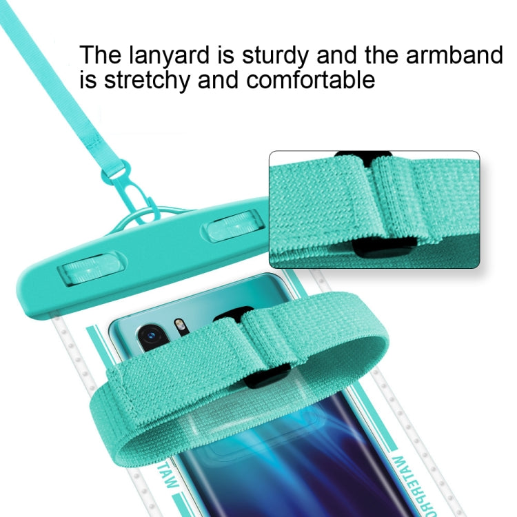 2 PCS Armband Style Transparent Waterproof Cell Phone Case Swimming Cell Phone Bag-Reluova