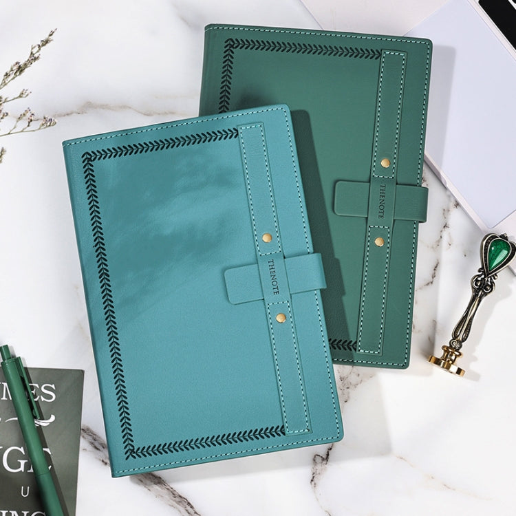 PU Leather Matte Cover Embossed Insert Buckle Notebook My Store