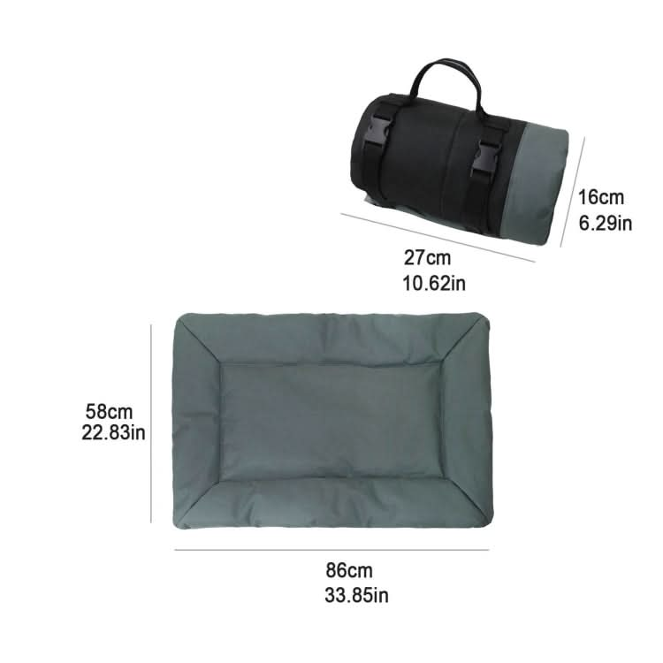 Outdoor Camping Foldable Pet Sleeping Pad 600D Oxford Cloth Waterproof Dog Pad - Reluova