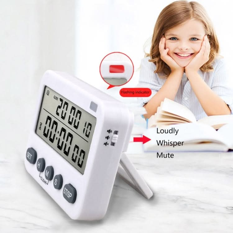 YS-218 Digital Timer 99-Hour Positive Countdown Reminder, Style: