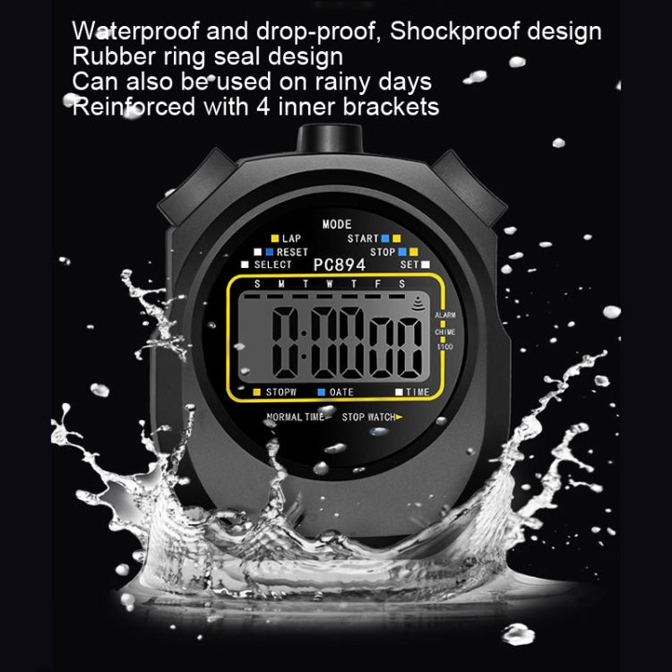 PC894 Electronic Stopwatch Timer Sports Fitness Training Referee Stopwatch Reluova