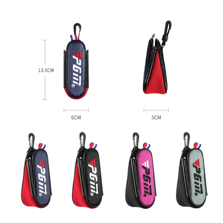 PGM SOB005 Golf Ball Bag Light Waist Bag Magnetic Suction Mini Ball Bag