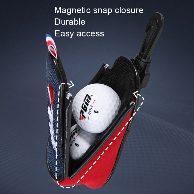 PGM SOB005 Golf Ball Bag Light Waist Bag Magnetic Suction Mini Ball Bag Reluova