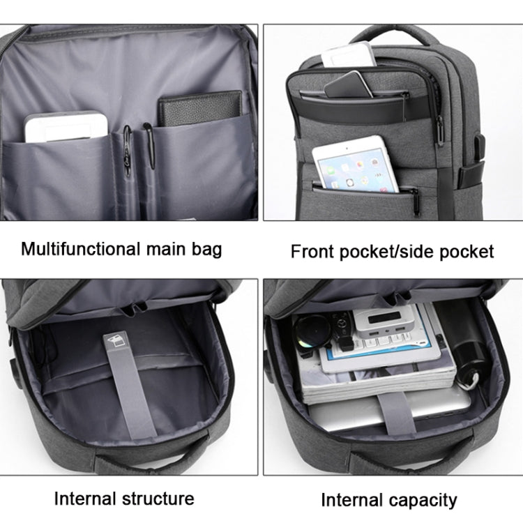 Outdoor USB Charging Portable Business Computer Backpack Reluova