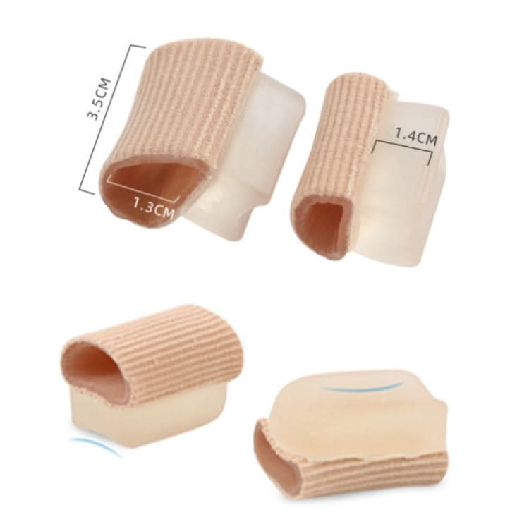 Fiber Viscose Tube Toe Separator Hallux Valgus Corrector Reluova