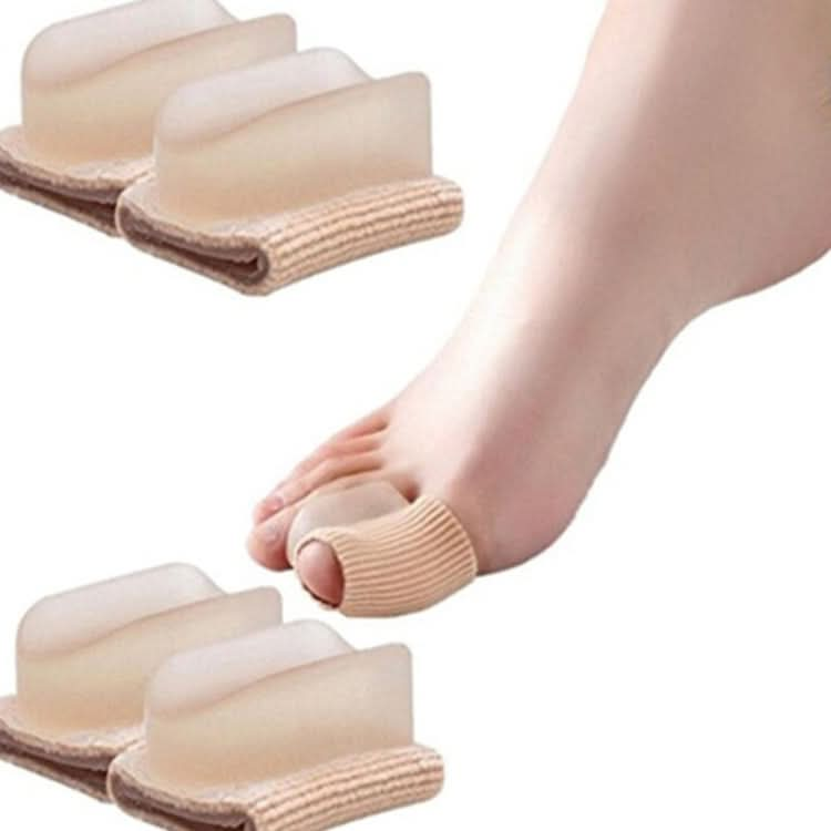 Fiber Viscose Tube Toe Separator Hallux Valgus Corrector Reluova