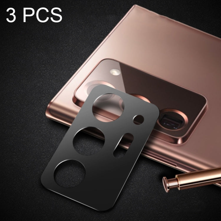 3 PCS Lens Film Aluminum Alloy Sheet Camera Protection Film