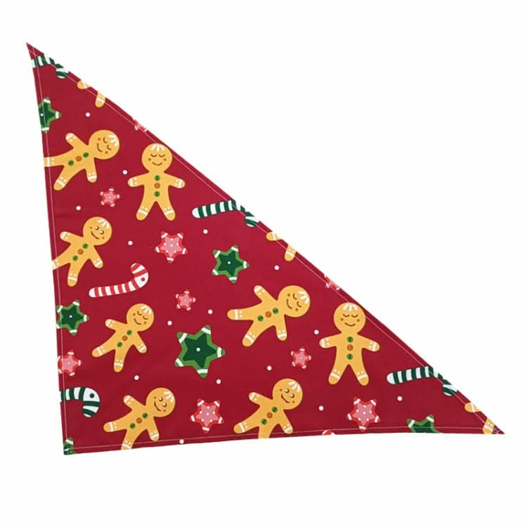 3 PCS Dog Saliva Towel Pet Triangle Bib(Christmas 1)-Reluova