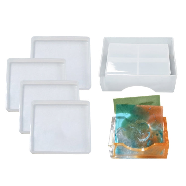 DIY Crystal Epoxy Storage Box Silicone Mould