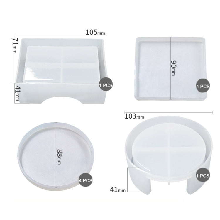 DIY Crystal Epoxy Storage Box Silicone Mould My Store