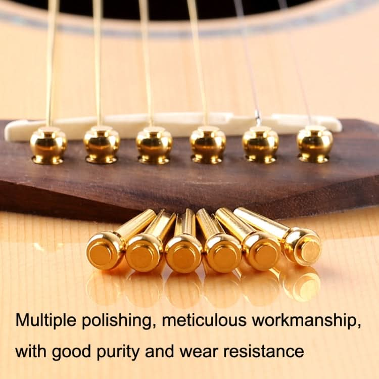 6PCS Guitar Dipping Pure Copper Citrimine Guitar Caps, Style: Reluova