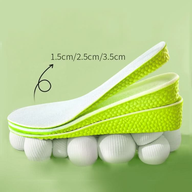 Sports Shock-absorbing Breathable Sweat-absorbing Inner Heightening Insole Reluova