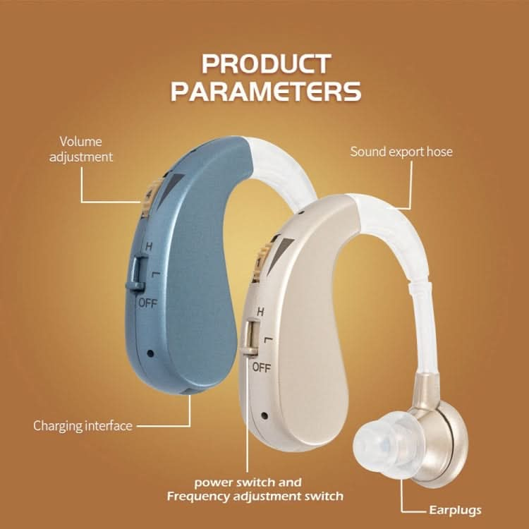 Hearing Aid Audiphones Sound Amplifier Reluova