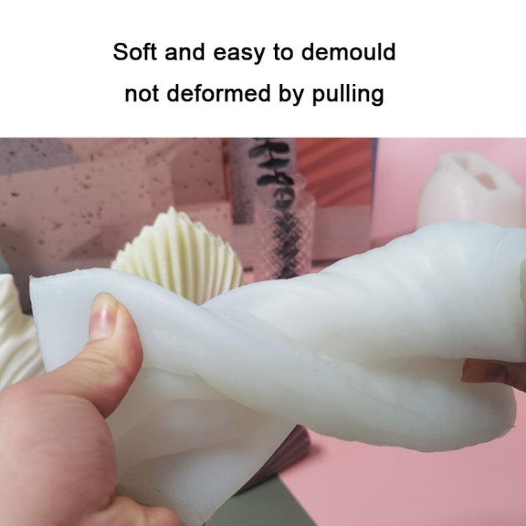 Scallop DIY Scented Candle Silicone Mold My Store