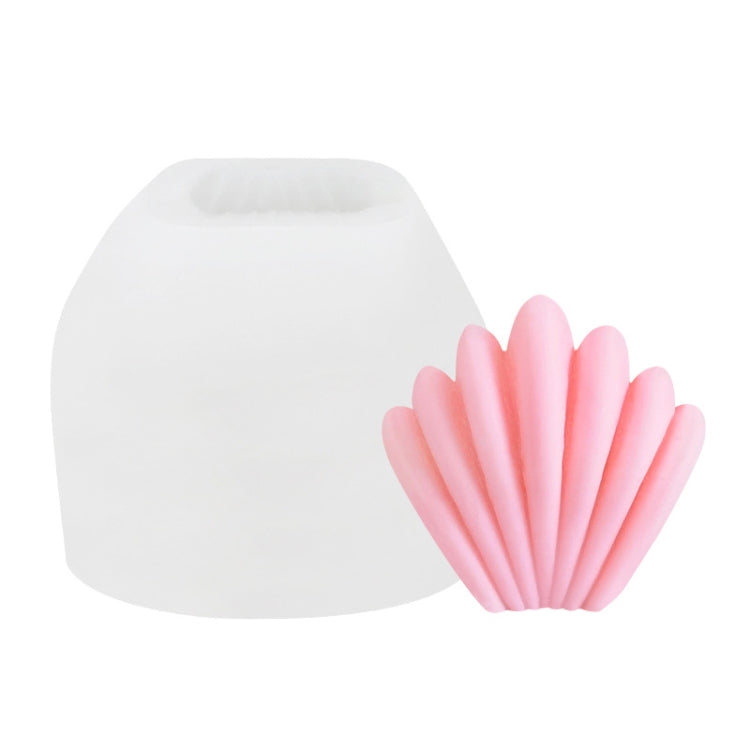 Scallop DIY Scented Candle Silicone Mold