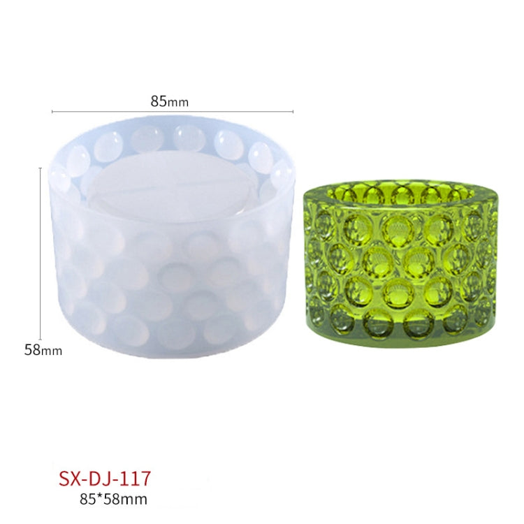 DIY Polka Dot Storage Box Crystal Ashtray Silicone Mold My Store