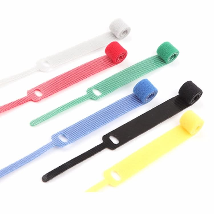 50 PCS Needle Shape Self-adhesive Data Cable Organizer Colorful Bundles