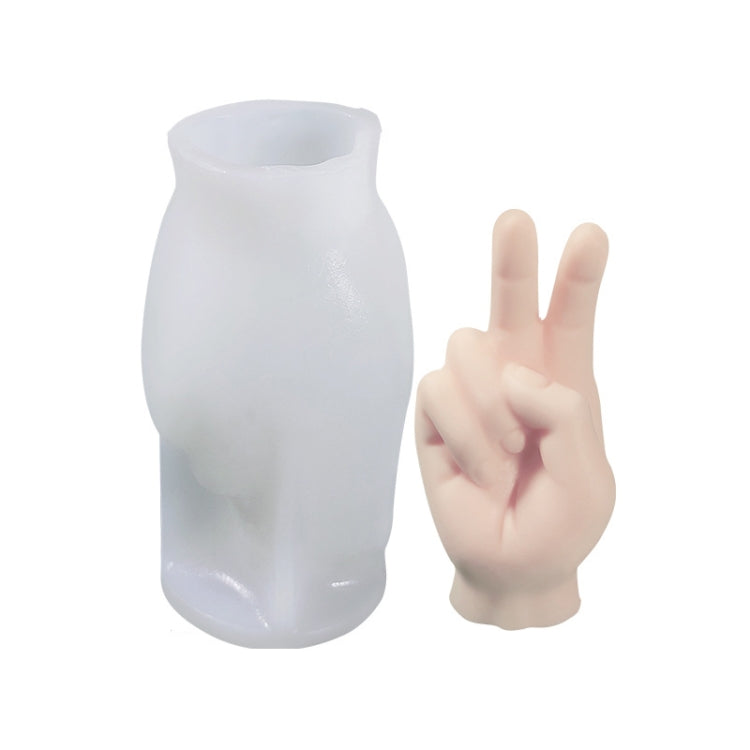 DIY Hand Shaped Scented Candle Silicone Mold