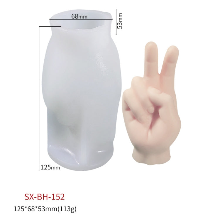 DIY Hand Shaped Scented Candle Silicone Mold My Store