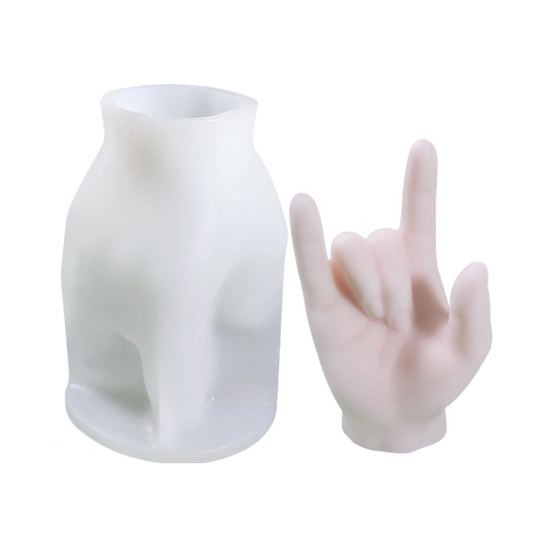 DIY Hand Shaped Scented Candle Silicone Mold