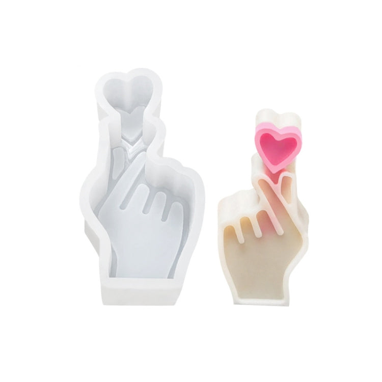 DIY Hand Shaped Scented Candle Silicone Mold