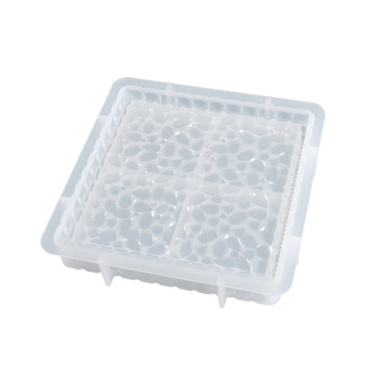 DIY Round and Square Diamond Pattern Storage Tray Silicone Mold, Specification: Rectangular My Store