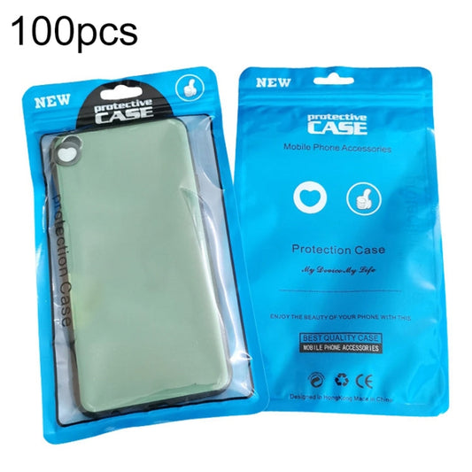 100PCS Phone Case Plastic Self-Sealing Pearl Packaging Bags, Size: