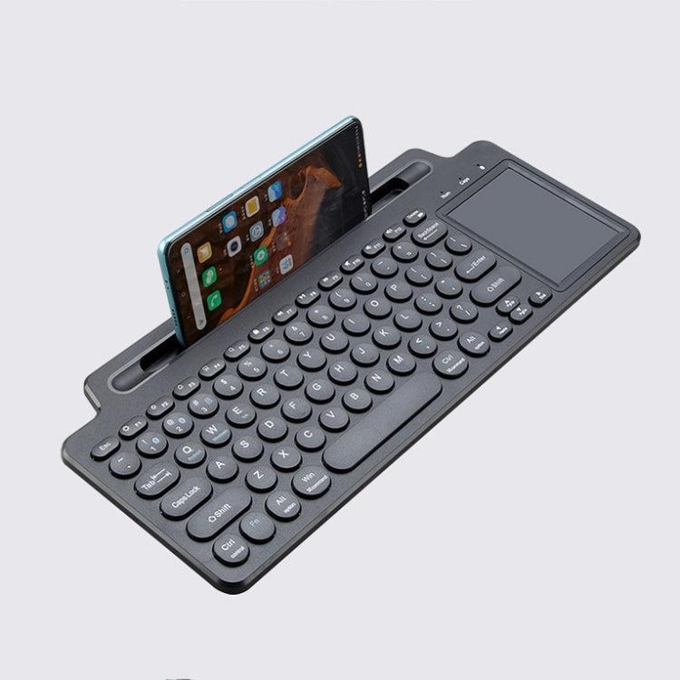 2.4G Bluetooth Wireless Keyboard With Card Slot Bracket-Reluova