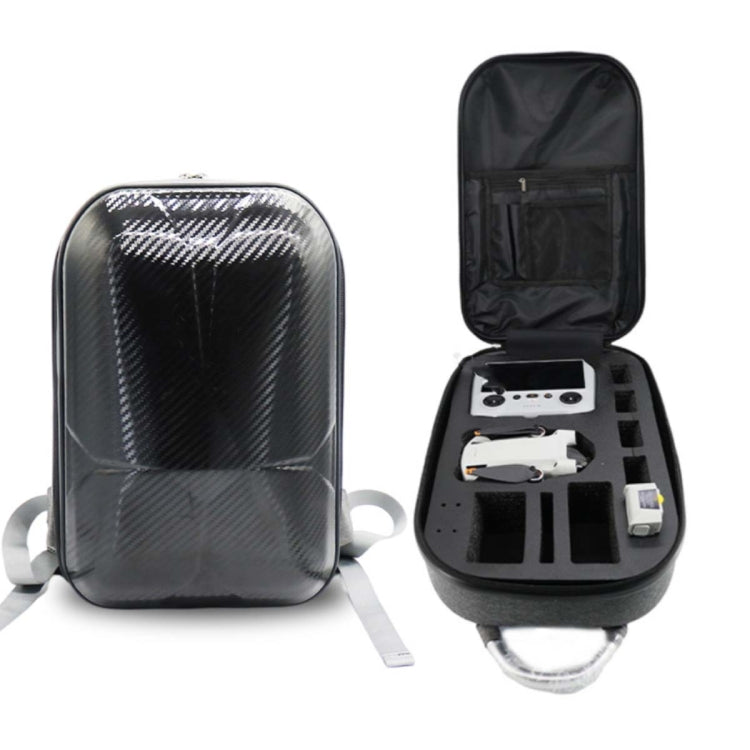 Hard Shell PC Carbon Fiber Backpack for DJI Mini 3 Pro Drone