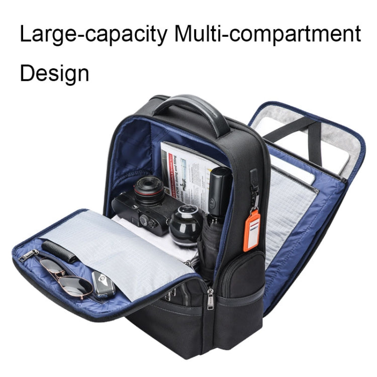 Bopai 61-121591 Multifunctional Anti-theft Laptop Business Backpack with USB Charging Hole