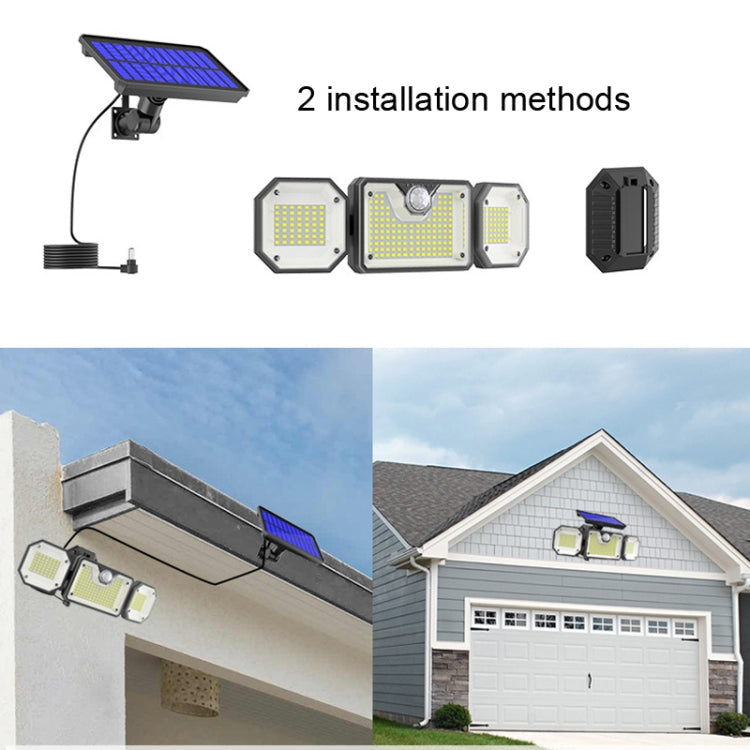 Solar Human Body Sensor Light LED Outdoor Waterproof Garden Light, Style: