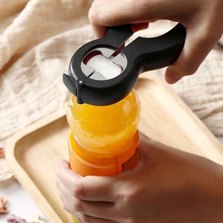 6 In 1 Simple Can Opener Multifunctional Plastic Bottle Opener-Reluova