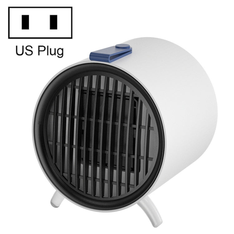 XY-610 Home Office Desk Mini Low Noise Heater Warm Air Machine, Plug Type: Reluova