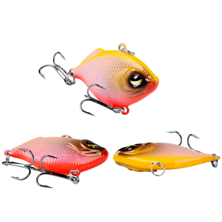 3 PCS PROBEROS DW1044 4.5cm/8.5g Lure Fake Bait Iconic Plastic VIB Hard Bait Reluova