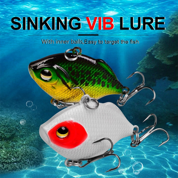 3 PCS PROBEROS DW1044 4.5cm/8.5g Lure Fake Bait Iconic Plastic VIB Hard Bait Reluova