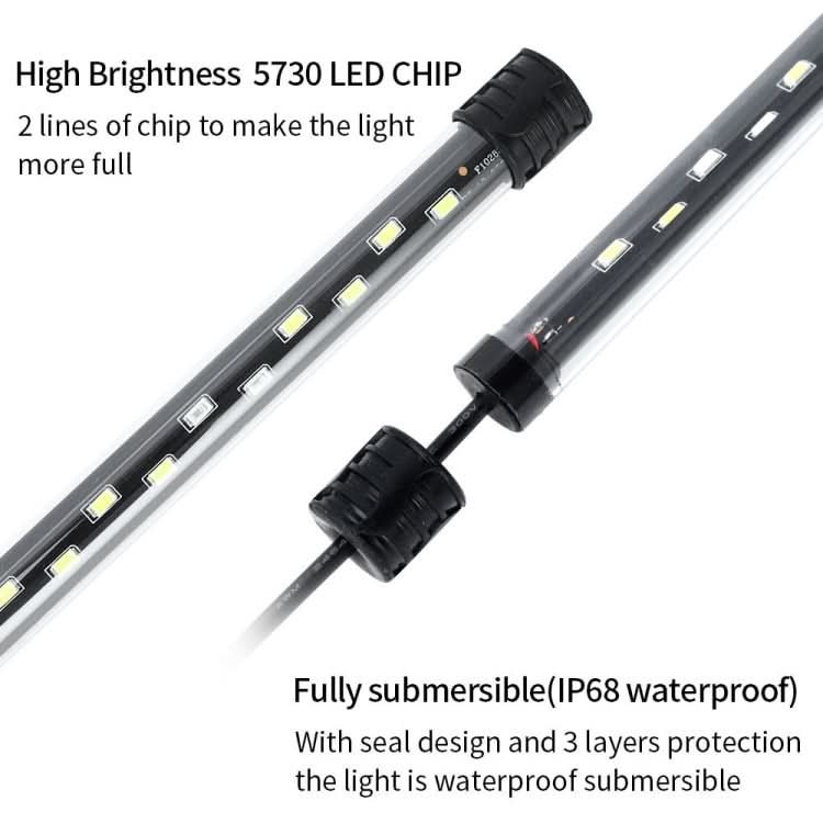 90-260V Aquarium Diving Light LED Fish Tank Light - Reluova