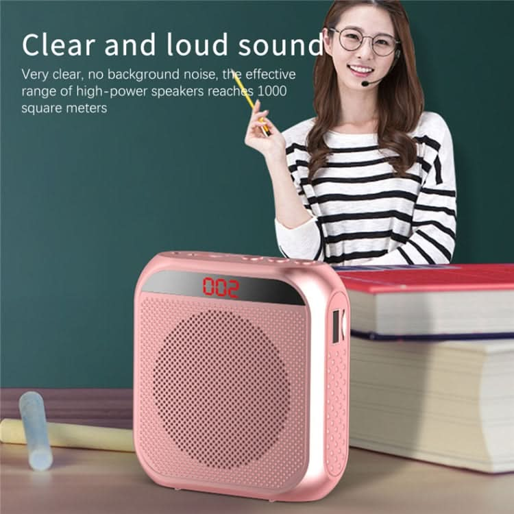 S17 Mini Portable Tour Guide Teaching Loudspeaker with Screen Display