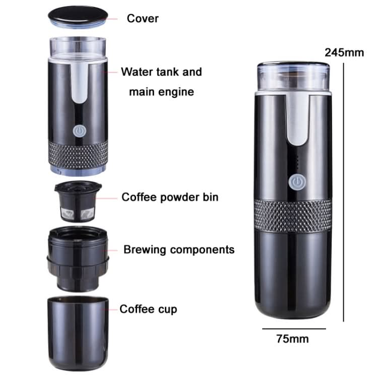 Fully Automatic Portable Wireless Coffee Machine Reluova