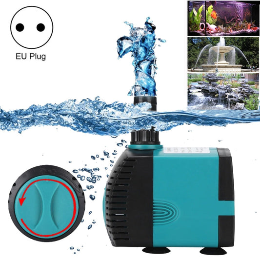 Aquarium Submersible Water Pump Fountain Filter Fish Pond,EU Plug