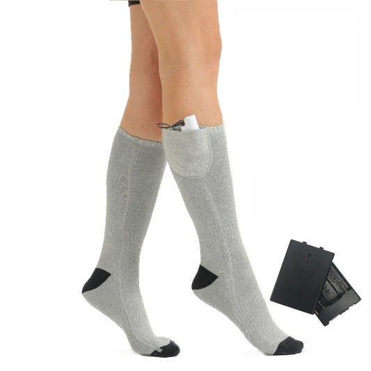 Constant Temperature USB Electric Heating Socks Long Tube Warm Socks