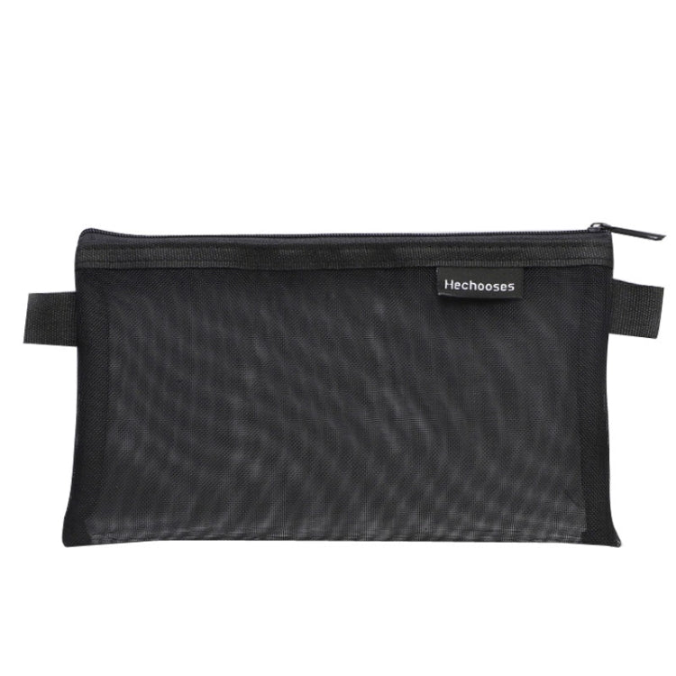 Hechooses D033 Transparent Mesh Exam Portable Pen Bag, Style: My Store