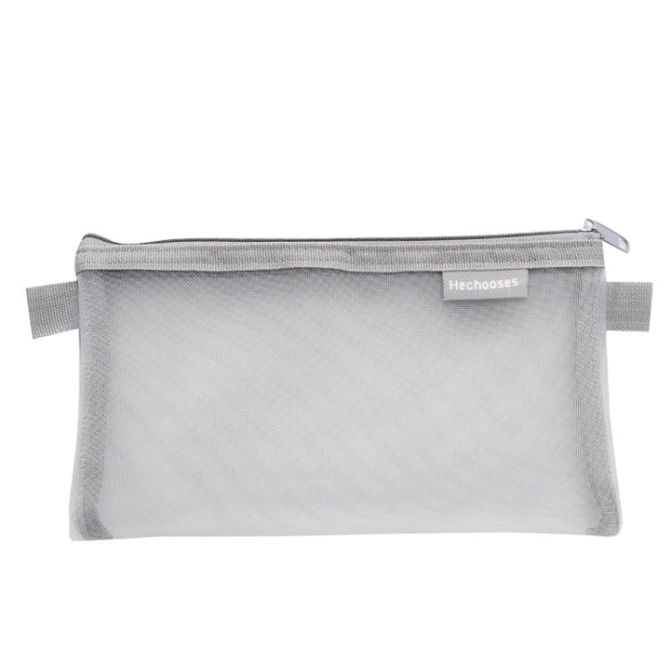 Hechooses D033 Transparent Mesh Exam Portable Pen Bag, Style: My Store