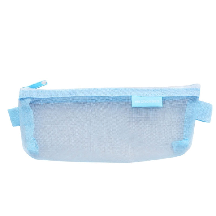 Hechooses D033 Transparent Mesh Exam Portable Pen Bag, Style: My Store