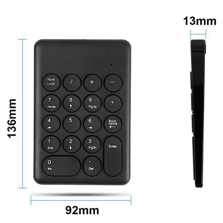 269 ??18 Keys Wireless Mini Numeric Keypad Accounting Bank Engineering Keypad My Store