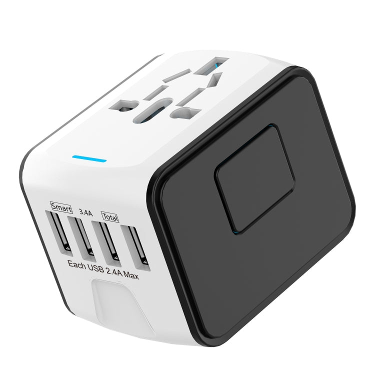 BMAX 199-04U Travel Multifunctional USB Converter 4 USB Universal Socket