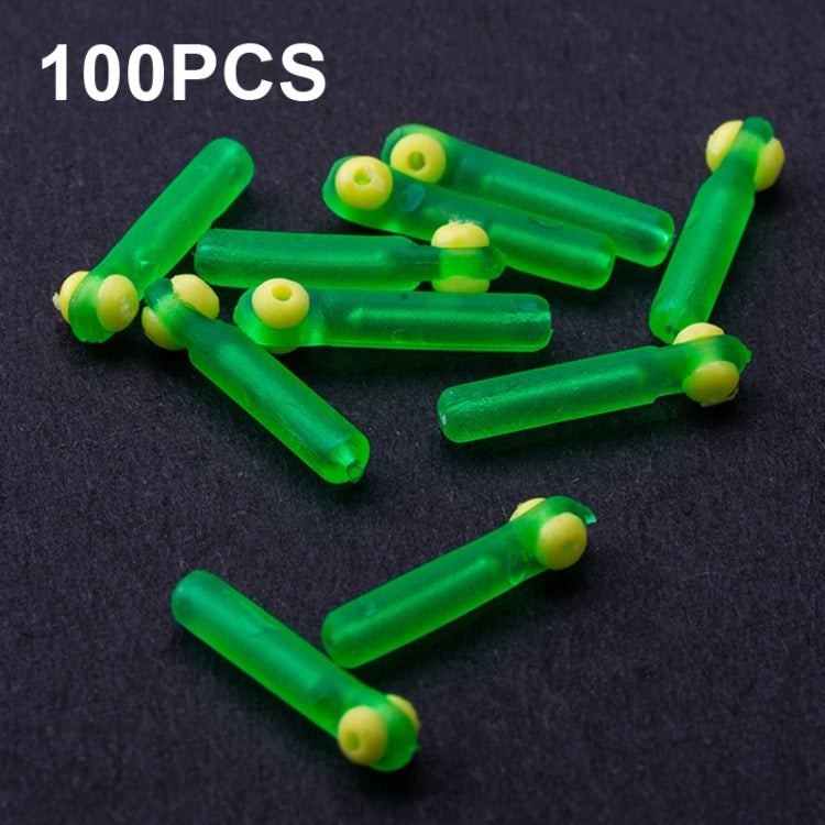 100 PCS SXP01 Dual CoreSilicone Floating Seat Fishing Accessories, Size: