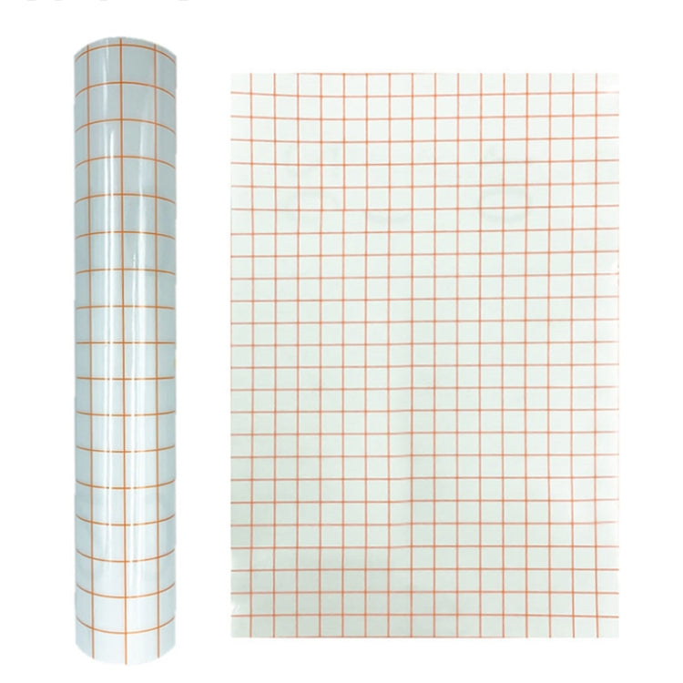 Self Adhesive Clear Lattice PVC Vinyl Positioning Transfer Film My Store